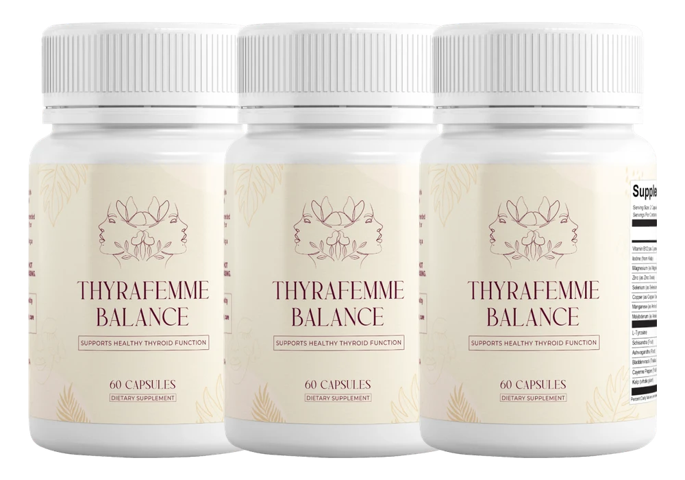 Thyrafemme Balance 3 bottles — 90-day supply
